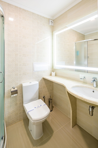 Bathroom 4, Eurohotel, L'vivs'ka