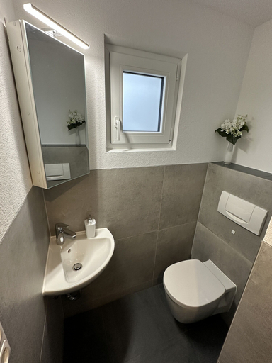 Bathroom 2, Apartment Donaublick, Kelheim