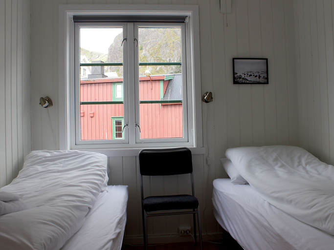 Bedroom 2, Live Lofoten Fisherman's Cabins, Vestvågøy