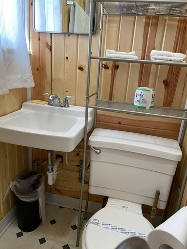 Bathroom 5, Fiesta City Motel, Chippewa