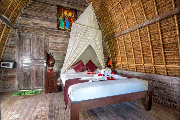 Bedroom 3, Mushroom Beach Bungalow, Klungkung