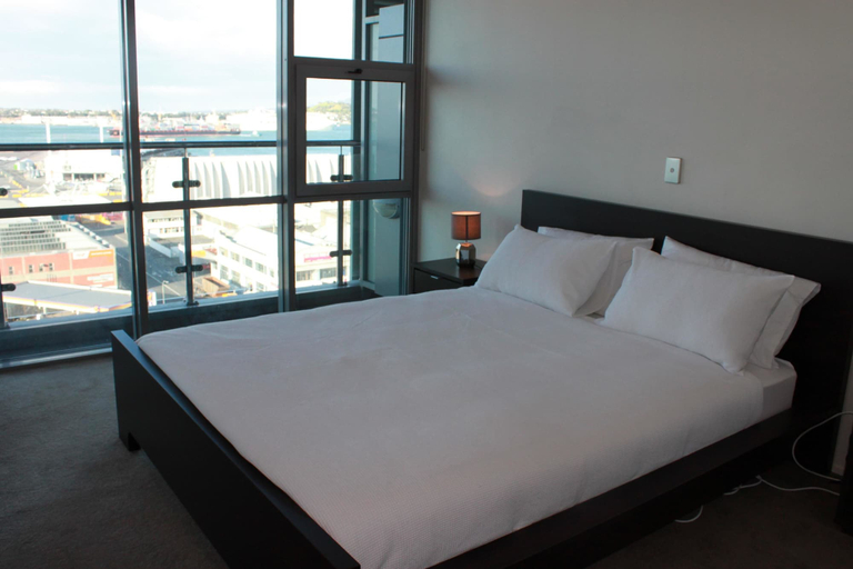 Bedroom 3, Waterfront Highrise Apartment, Waitakere