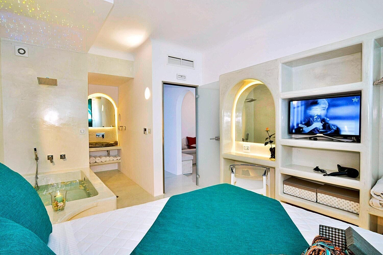 Bedroom 2, Santorini Loft Boutique Apartments, South Aegean