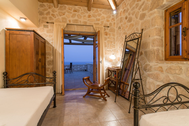 Bedroom 3, Blue Caves Villas, Ionian Islands