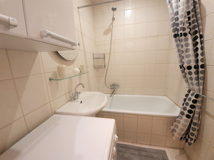 Bathroom, WINWINSTAY Old Town Riverside Apartment, Riga