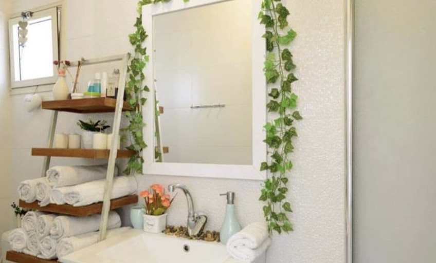 Bathroom, Luxury studio with balcony and parking
