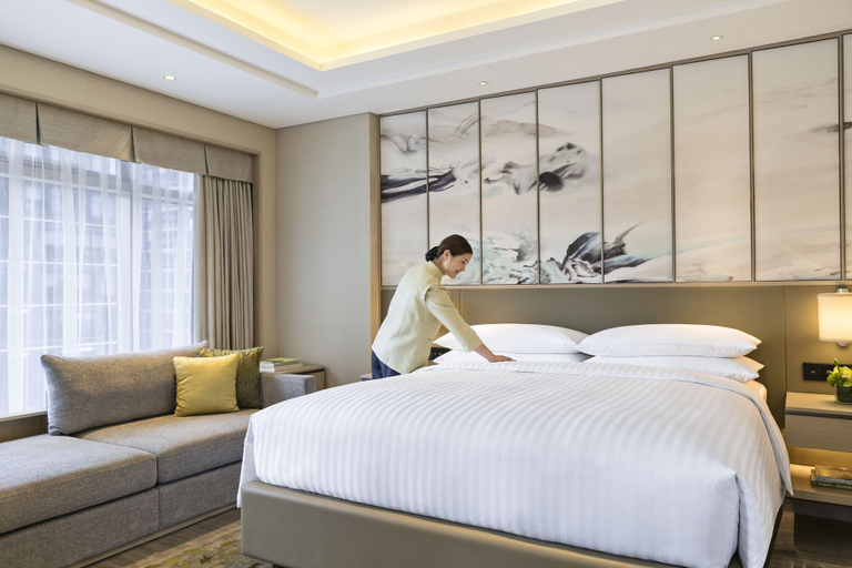 Bedroom 4, Marriott Executive Apartments Hangzhou Yuhang, Hangzhou