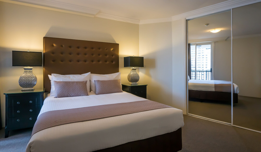 Bedroom 3, Marrakesh Apartments, Gold Coast