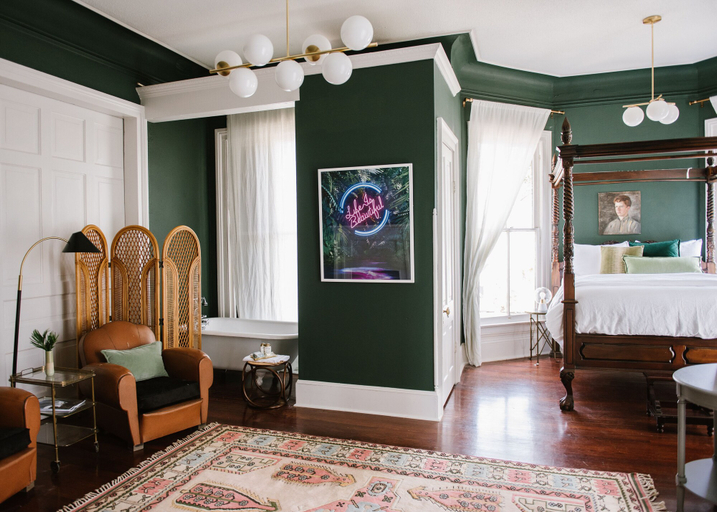 Bedroom 2, Carr Mansion, Galveston