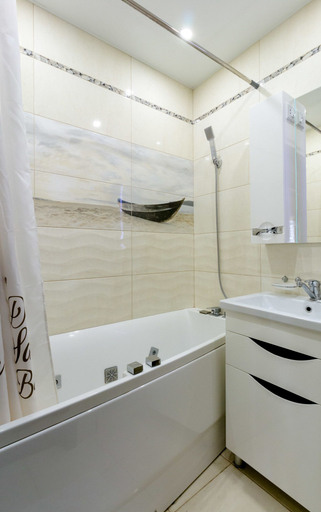 Bathroom 4, CityApartments Kyiv Railway Station, Solomians'kyi