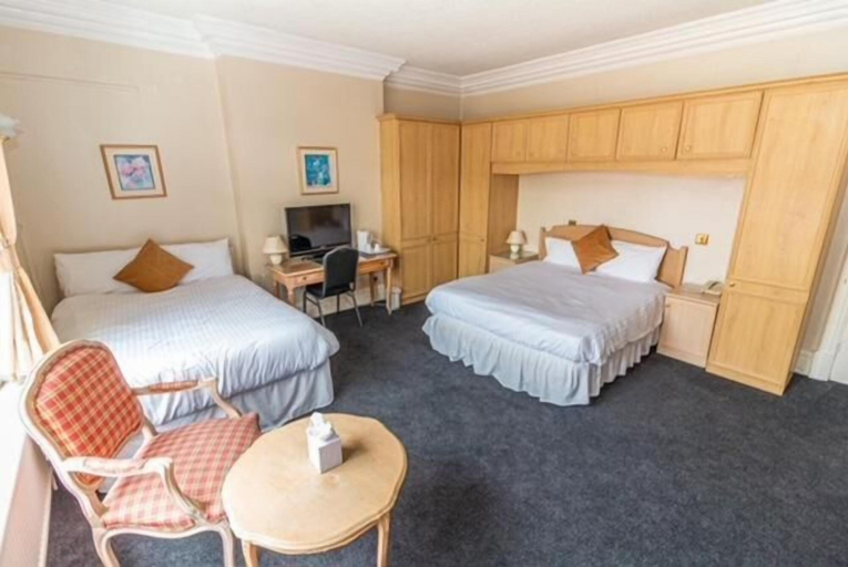 Bedroom 3, Quorn Lodge Hotel, Leicestershire