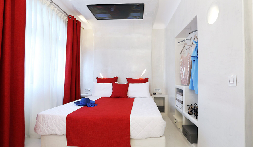 Bedroom 3, Santorini Loft Boutique Apartments, South Aegean
