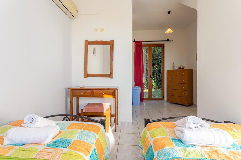 Bedroom 4, Villa Michalis Large Private Pool Sea Views A C Wifi - 1970, Crete
