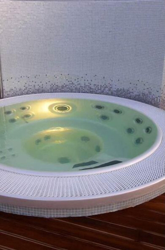 Bathroom 3, Hotel Fantasy, Rimini