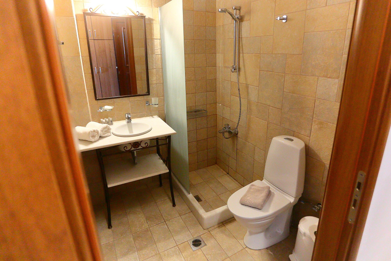 Bathroom 4, Vathi Hotel, Peloponnese