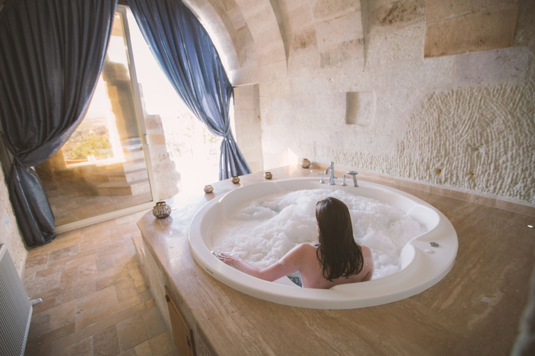 Bathroom 5, Azure Cave Suites, Nevşehir