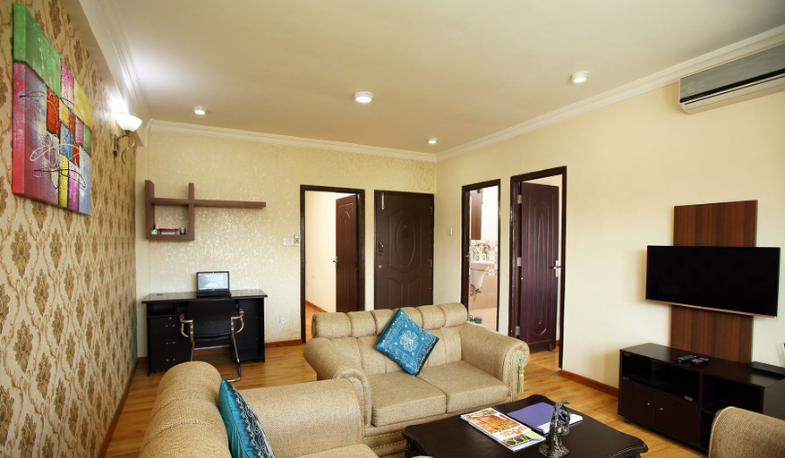 Living area 3, Jhamel Apartments by Casa Deyra, Bagmati