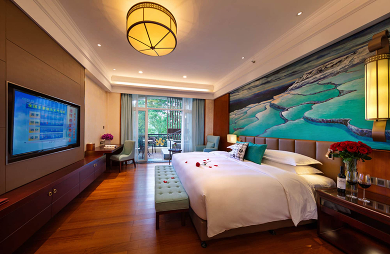 Bedroom 4, Goodview Hot Spring Hotel Tangxia, Dongguan