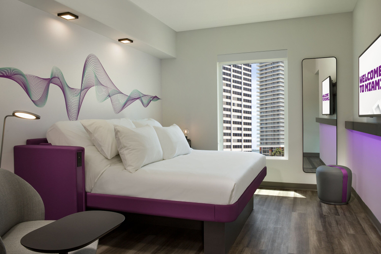 Bedroom 4, YOTEL Miami, Select by Hilton, Miami-Dade