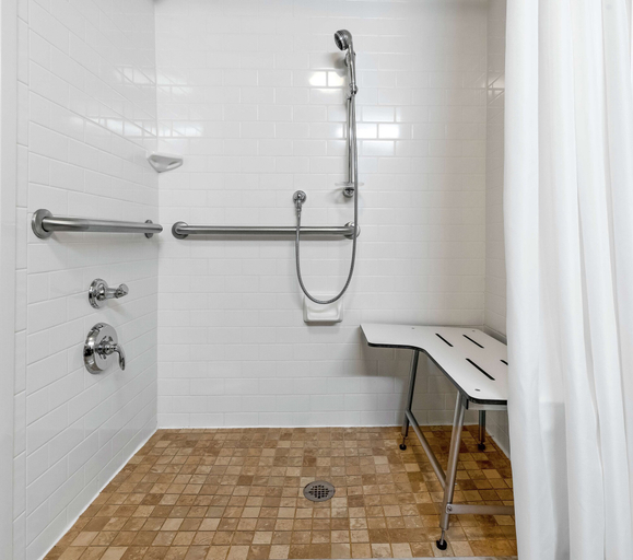 Bathroom 4, Hampton Inn Nashua, Hillsborough