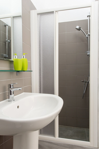 Bathroom 5, Aura Marina Apartments Santorini, South Aegean
