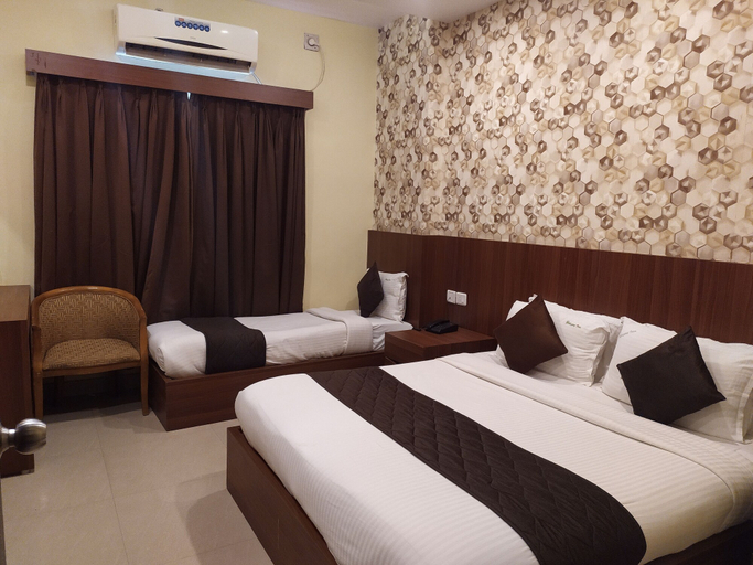 Bedroom 3, Hotel Parkway Inn, Kancheepuram