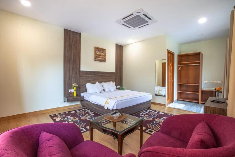 Bedroom 2, The Radha Ashok, Mathura