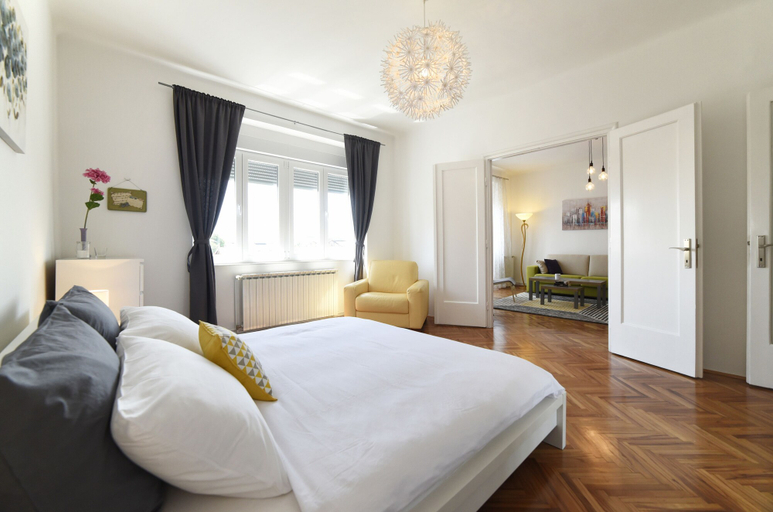 Bedroom 3, Sunny Apartment, Zagreb