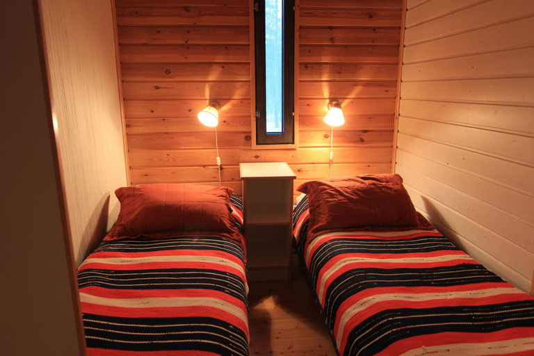 Bedroom 3, Seita Cabins, Lapland