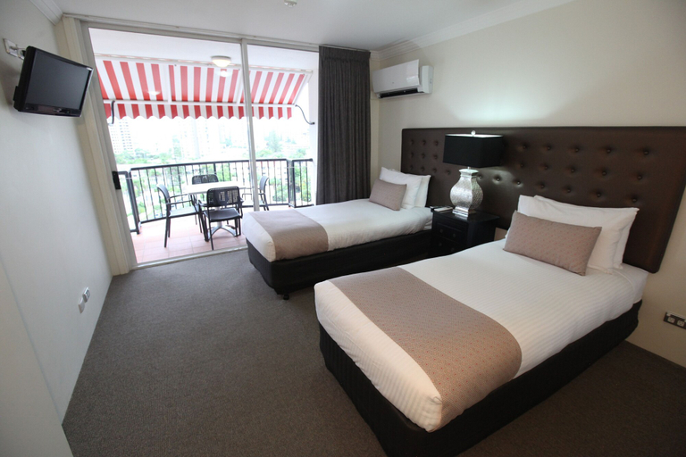 Bedroom 3, Marrakesh Apartments, Gold Coast