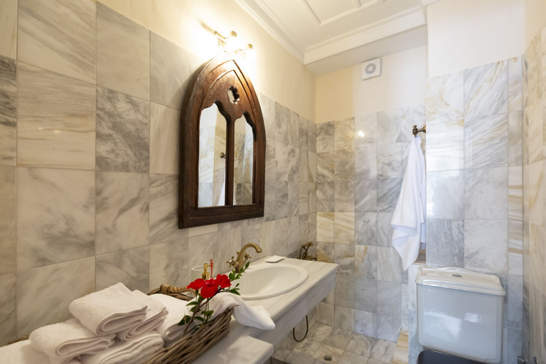 Bathroom, Villa of the old olive oil factory, North Aegean