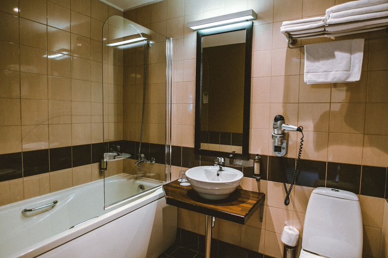 Bathroom 4, Hanza Hotel, Riga
