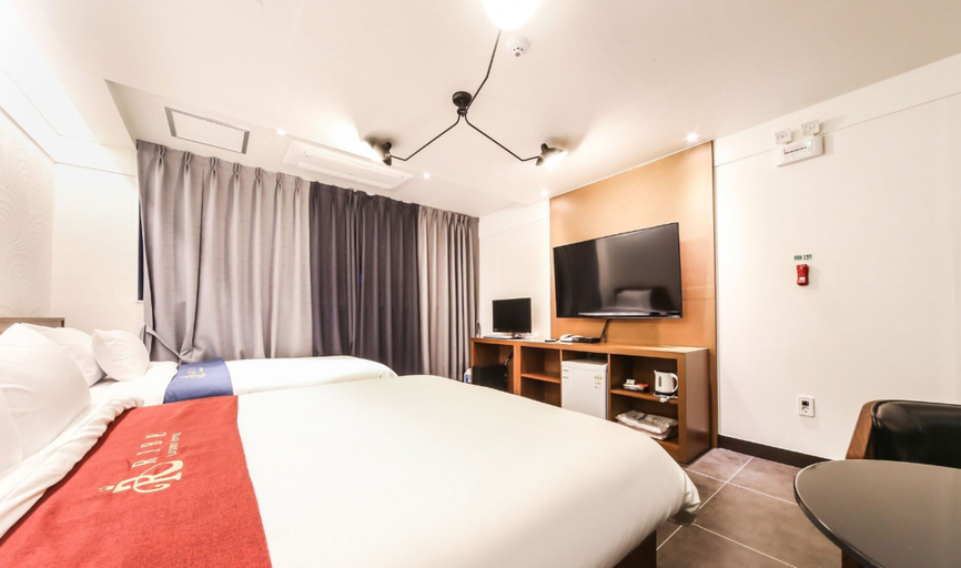 Bedroom 2, Hotel Ribe, Buk