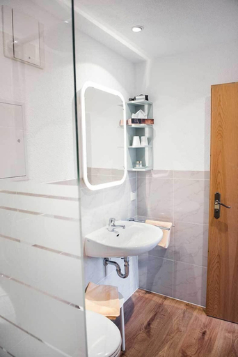 Bathroom 3, Pension Waldeck, Erzgebirgskreis