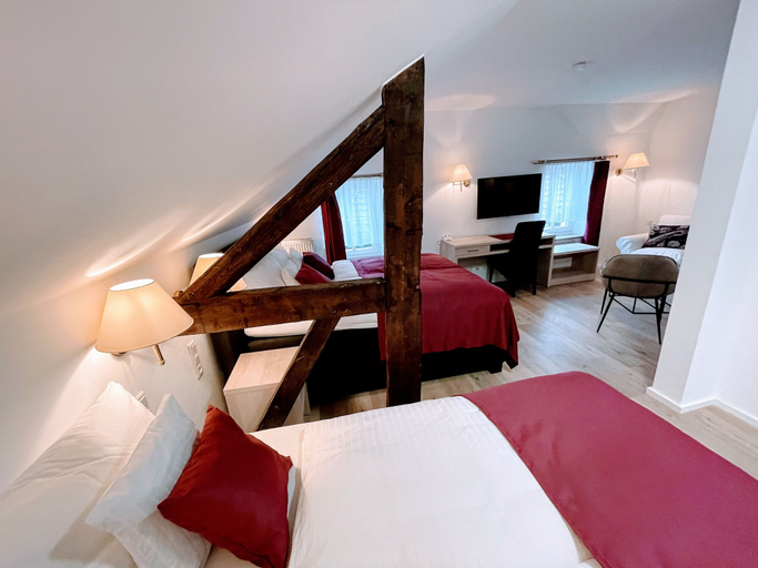 Bedroom 5, Das Hotel Krone, Rhein-Sieg-Kreis