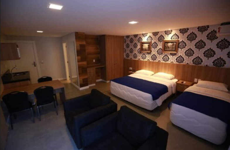Bedroom 3, Hotel das Américas, Balneário Arroio do Silva