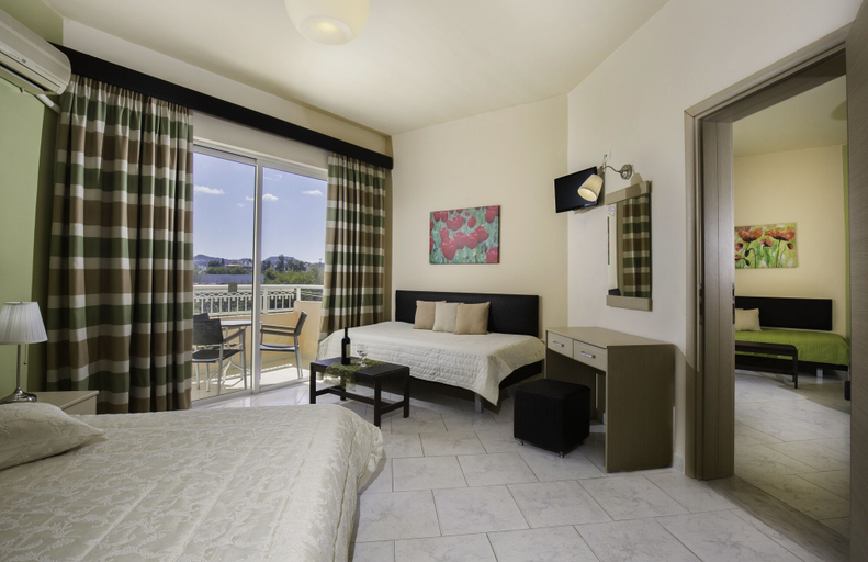 Bedroom 4, Lyristis Dinos Studios & Apartments, South Aegean
