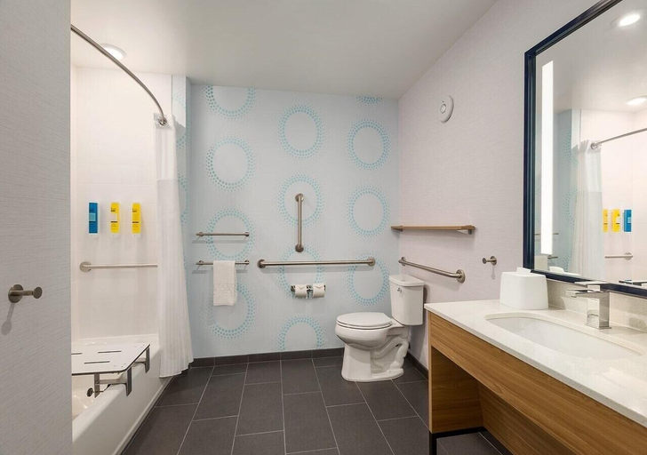 Bathroom, Tru by Hilton Fort Lauderdale Downtown, Broward