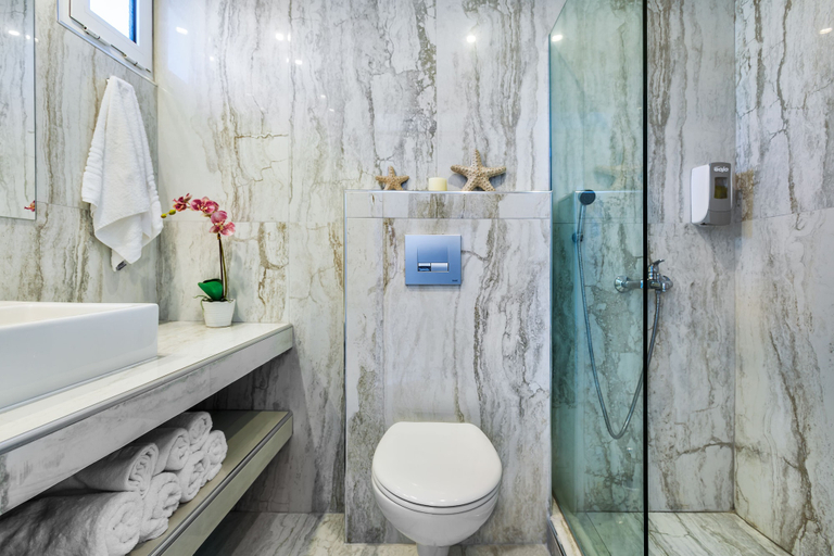 Bathroom 5, Anna Hotel, Central Macedonia