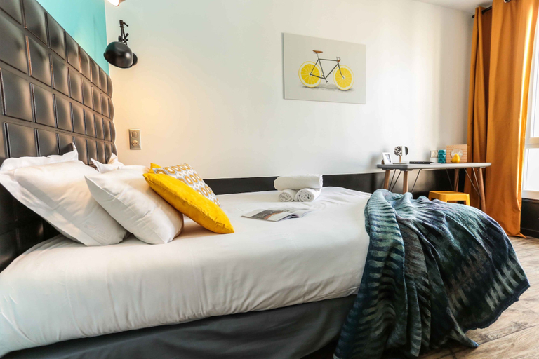 Bedroom 3, Arty Paris Porte de Versailles by River - Hostel, Paris