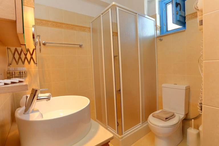 Bathroom 5, Vathi Hotel, Peloponnese