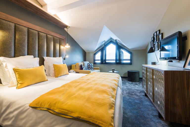 Bedroom 3, Fahrenheit seven Courchevel, Savoie