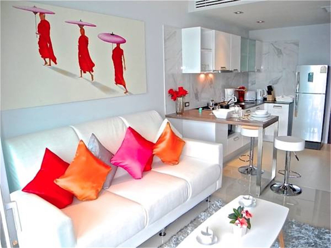 Bedroom 2, Emerald Patong 1 bedroom Modern Apartment, Pulau Phuket