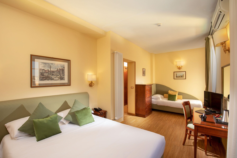 Bedroom 3, Hotel Colosseum, Rome