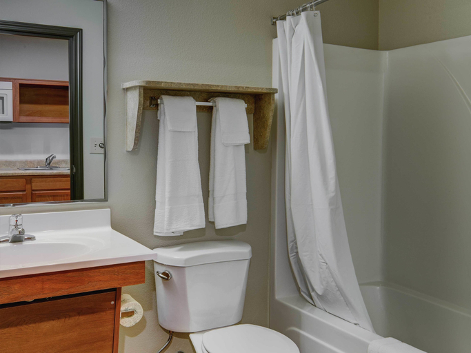 Bathroom 4, WoodSpring Suites Tulsa, Tulsa