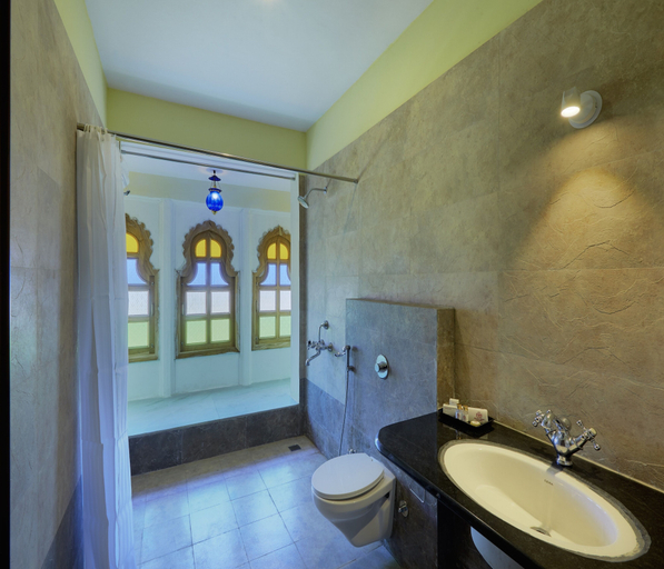 Bathroom 3, Pratap Niwas-A Heritage Resort, Pratapgarh