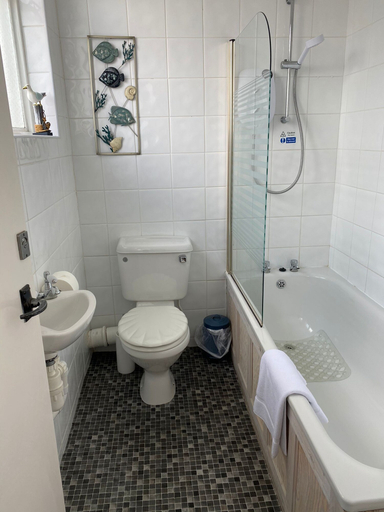 Bathroom 3, The Red Lion, Dorset