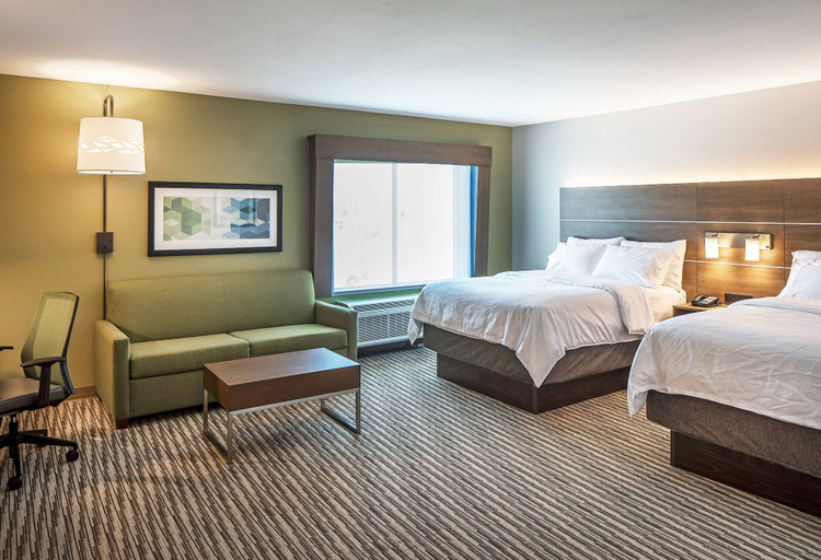Bedroom 5, Holiday Inn Express & Suites WEST OMAHA - ELKHORN, Douglas
