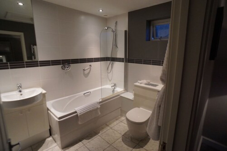 Bathroom 5, Seckford Hall Hotel & Spa, Suffolk