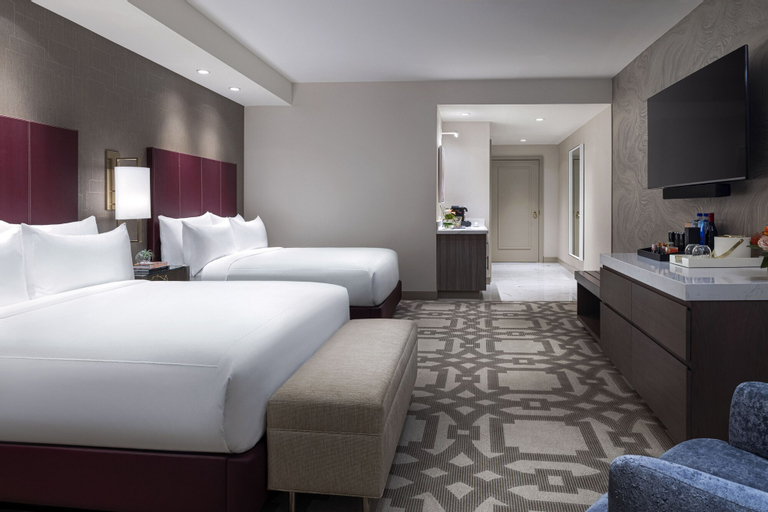 Bedroom 4, Crockfords Las Vegas, LXR Hotels & Resorts at Resorts World, Clark